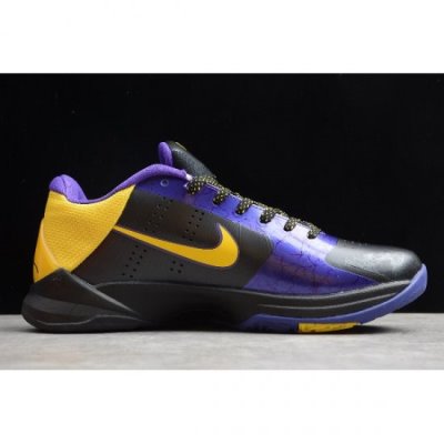 Nike Erkek Zoom Kobe 5 X Siyah / Mor Basketbol Ayakkabısı Türkiye - U3SQT11P